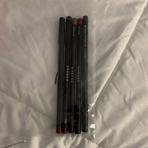 Morphe Lip Liner Collection - Deep Red and Rich Brown